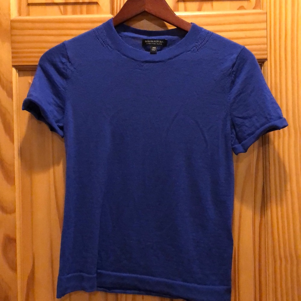Banana Republic Merino Short Sleeve Sweater